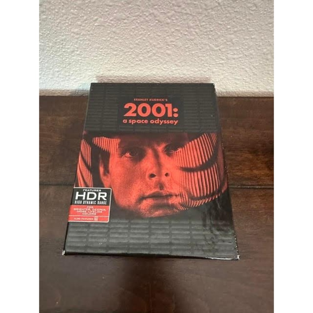 2001 A Space Odyssey 4K Ultra HD Blu-ray Stanley Kubrick HDR Slipbox Booklet